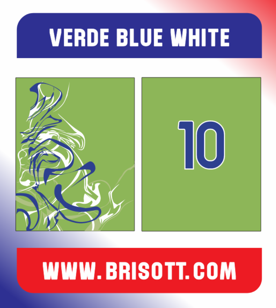 Recuadro VERDE BLUE WHITE